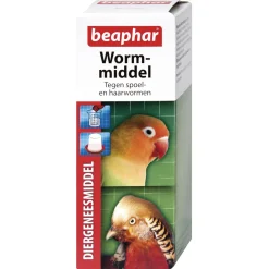 Beaphar Wormmiddel Vogel / Knaag - Vogelapotheek - 100 ml 30 Ml Per Liter Water