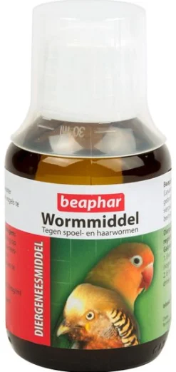 Beaphar Wormmiddel Vogel / Knaag - Vogelapotheek - 100 ml 30 Ml Per Liter Water