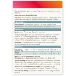 Beaphar Wormtablet All In One Hond Rund - Anti wormenmiddel