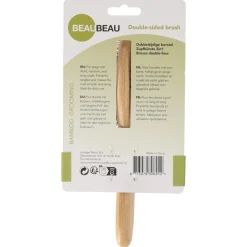 Beaubeau Dubbelzijdige Borstel Bamboo - Verzorging - 22x6 cm Medium
