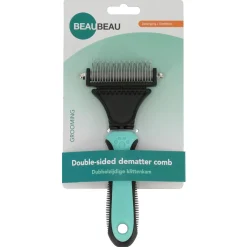 Beaubeau Dubbelzijdige Kam Om Te Ontvilten - Verzorging - 18.5x8.5 cm