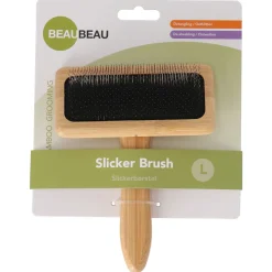 Beaubeau Slickerborstel Bamboo - Verzorging - 23.5x7 cm Large