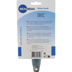 Beaubeau Slickerborstel Softgrip - Verzorging - 17.8x10.8 cm Medium