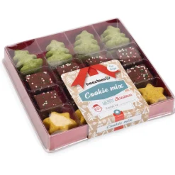 Beeztees Kerstkoekjes - Hondensnacks - Mix 6x6x1.5 cm 32 stuks Kerst