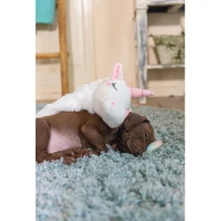 Beeztees Puppy Eenhoorn - Hondenspeelgoed - Wit