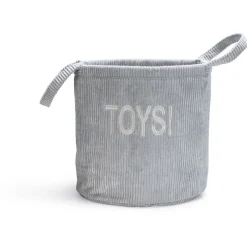 Beeztees Puppy Speelgoedmand - Hondenspeelgoed - Grijs