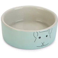 Beeztees Voerbak Cavia Frinca - Voerbak - Ø10x4.5 cm Mintgroen