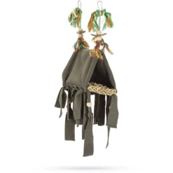 Beeztees Vogeltent Ami - Kooi Accessoire - 18x13x14 cm 115 g Groen
