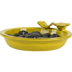 Best For Birds Bijen- En Vlinderdrinkschaal - Drinkbak - 27x27x8 cm Geel