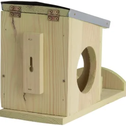 Best For Birds Eekhoorn Pindakaasvoederhuis - Tuindierenvoer - 25x12x19 cm Lichtgroen Zink