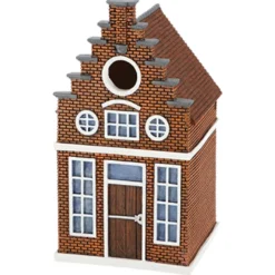 Best For Birds Nestkast Gevelhuis Trapgevel - Broeden - 14x13x25 cm