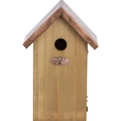 Best For Birds Nestkast Pimpelmees Koperen Dak - Broeden - 16.7x13.8x25.8 cm