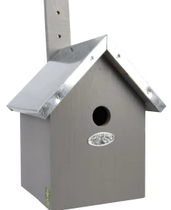 Best For Birds Nestkast Pimpelmees - Broeden - 23x13.5x15 cm Grijs