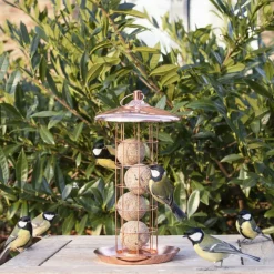 Best For Birds Vetbollenautomaat - Voersilo - 16.5x16.5x30.5 cm