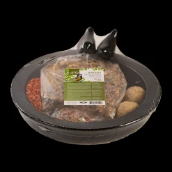 Best For Birds Vogelbad Keramiek Rond Met Voer - Tuinvogelvoer - 33x31x11 cm