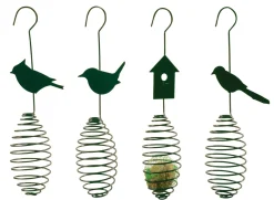 Best For Birds Vogelvoederveer - Voerbak - Ø7.3x34.8 cm Donkergroen