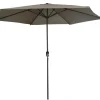 Bestgarden Parasol Aluminium - Tuinmeubelen - Ø3 m Taupe