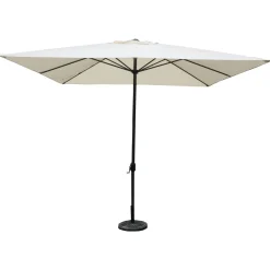 Bestgarden Parasol Aluminium - Tuinmeubelen - 3x3 m Ecru