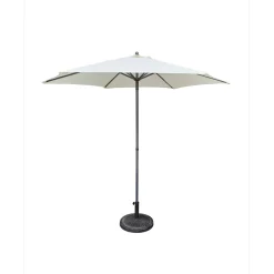 Bestgarden Parasol Aluminium - Tuinmeubelen - Ø2.5 m Ecru
