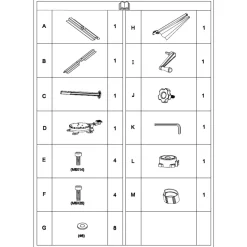 Bestgarden Zweefparasol King Roma - Tuinmeubelen - 3x3 m Antraciet