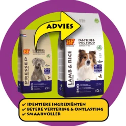 Bf Geperst Lam&Rijst - Hondenvoer
