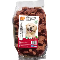 Bf 3-In-1 Koekjes - Hondensnacks - Cranberry Vlees 500 g