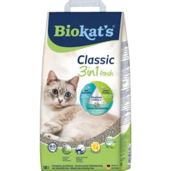 Biokat's Classic Fresh 3 In 1 - Kattenbakvulling