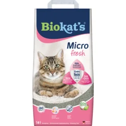 Biokat's Micro Fresh - Kattenbakvulling - 14 l 13.3 kg