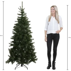 Black Box Trees Kingston Kerstboom Frosted Groen - Kunstgroen