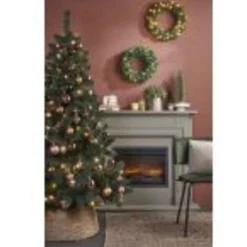 Black Box Trees Krans Led 20 Lamps Tips 90 - Kunstgroen - 45 cm Groen