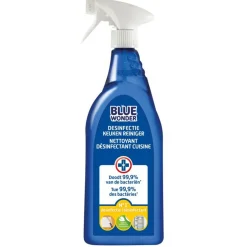 Blue Wonder Desinfectie-Reiniger Keuken Spray - Schoonmaakmiddelen - 750 ml