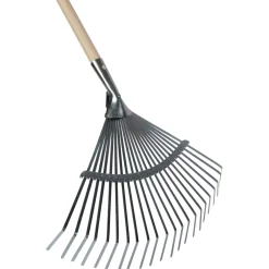 Boerenbond Gazonhark Plat Verzinkt - Bladhark - Zilver