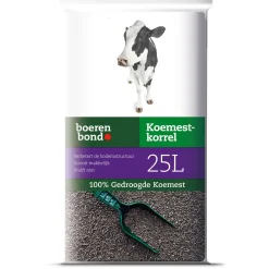 Boerenbond Koemestkorrel (100% Koemest) - Gazonmeststoffen - 25 l