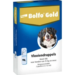 Bolfo Gold Hond 400 - Anti vlooienmiddel
