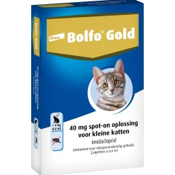 Bolfo Gold Kat 40 - Anti vlooienmiddel