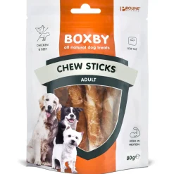 Boxby Chew Sticks - Hondensnacks - Kip 80 g