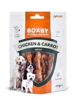 Boxby Chicken/Carrots Sticks - Hondensnacks
