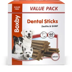 Boxby Dental Sticks Adult Medium Valuepack - Hondensnacks - Kip 1.2 kg 60 stuks