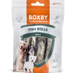Boxby Fish Rolls - Hondensnacks - Vis 60 g