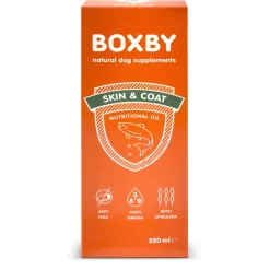 Boxby Nutritional Oil Skin & Coat - Hondensnacks - Zalmolie 250 ml