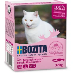 Bozita Tetra Feline Kreeft Hapjes In Gelei - Kattenvoer - Kreeft 370 g