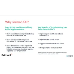 Brilliant Salmon Oil Original - Voedingssupplement - Huid - Vacht