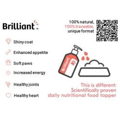 Brilliant Salmon Oil Original - Voedingssupplement - Huid - Vacht