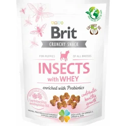 Brit Dog Crunchy Cracker Puppy - Hondensnacks - Insecten Probiotica 200 g