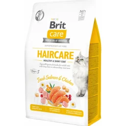 Brit Haircare Healthy & Shiny Coat Zalm&Kip - Kattenvoer