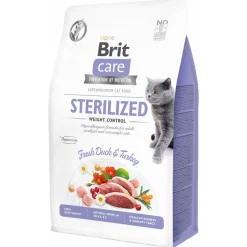 Brit Sterilized Weight Control Eend&Kalkoen - Kattenvoer