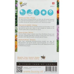 Buzzy Friendly Flowers Bijen Laag 15m² - Bloemenzaden - 55 g
