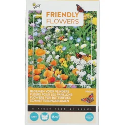 Buzzy Friendly Flowers Vlinders Laag 15m² - Bloemenzaden - 55 g
