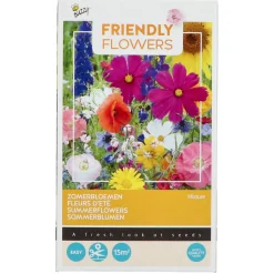 Buzzy Friendly Flowers Zomerbloemen 15m² - Bloemenzaden - 55 g