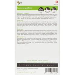 Buzzy Groenbemester Lupine Blauwe Bittere - Groenbemester - 100 g